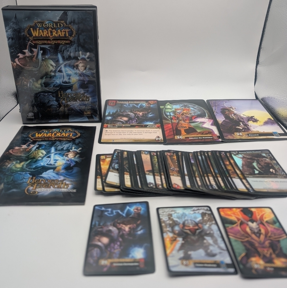 World Of Warcraft - (WoW) Heroes Of Azeroth Starter Deck Trading Card Game 2006